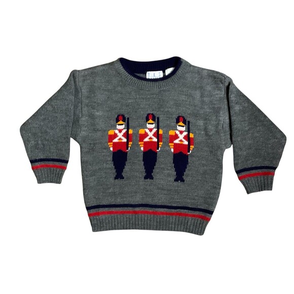 Vintage TKS Basics Toddler Holiday Sweater 3T - Picture 1 of 3
